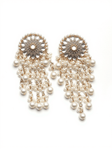 Brioni Pearl Fringe Earrings