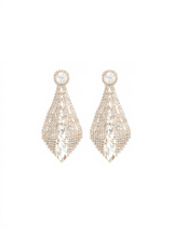 Cheryl Rhinestone Embellished Earrings