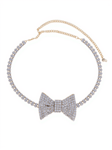 Melrose Bow Crystal Choker