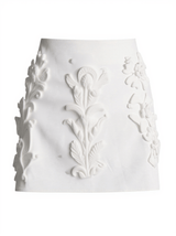 Crammer Flower Embellished Skirt