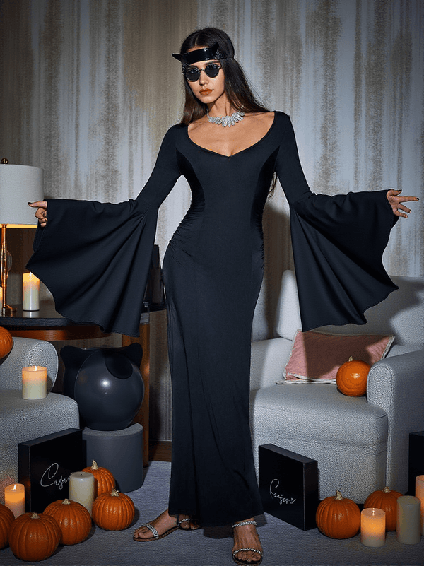 Mavis Bat Wing Sleeve Maxi Sleeve