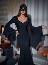 Mavis Bat Wing Sleeve Maxi Sleeve