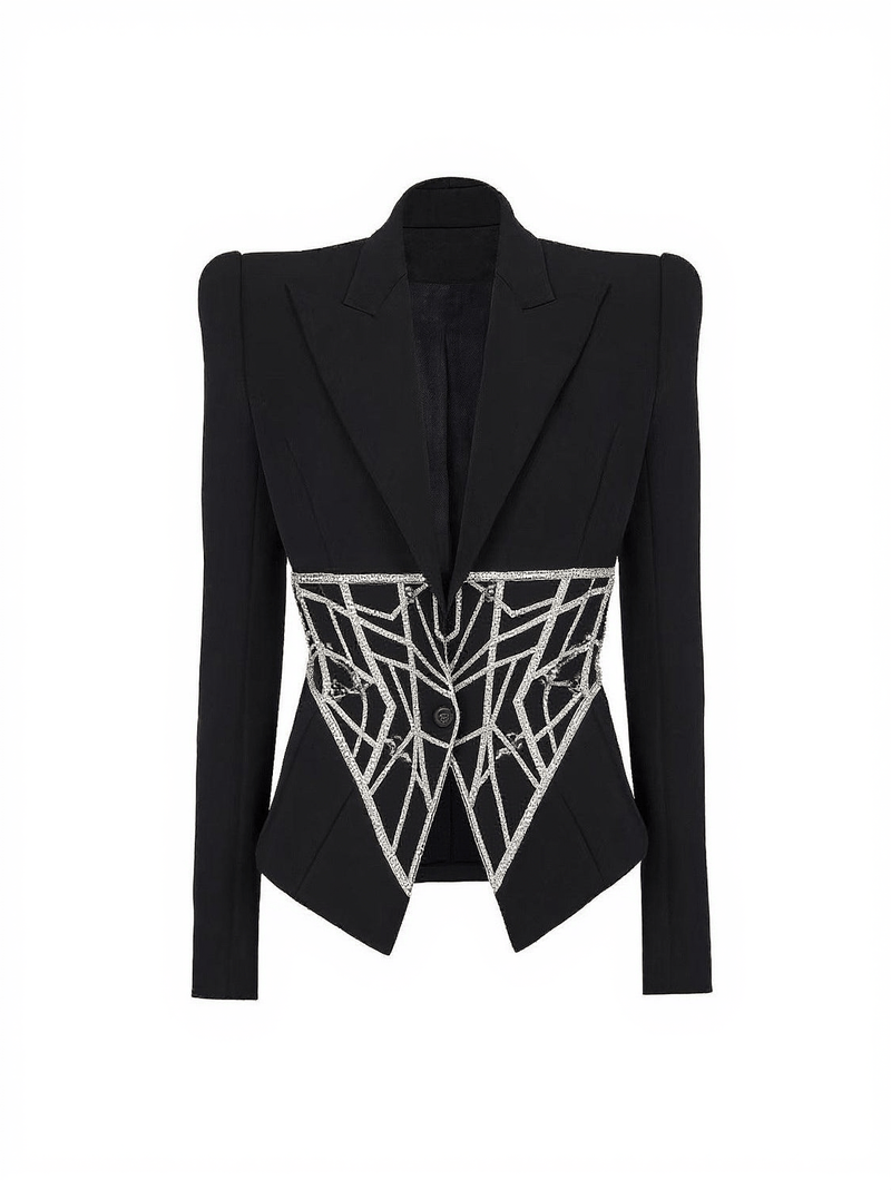 Igor Long Sleeve Embellished Blazer