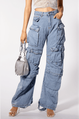 Nausicaa Patchwork Multi Pocket Pants