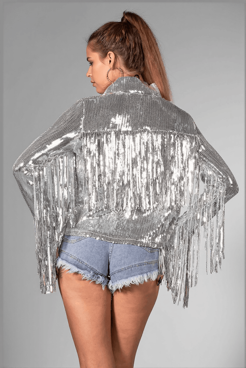 Breighlyn Sequin Short Outwear