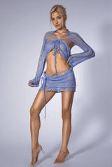 Annaleyah Sequin Crochet 3 pieces Sets