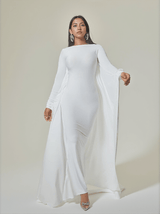 Eirene Dolman Sleeve Maxi Dress