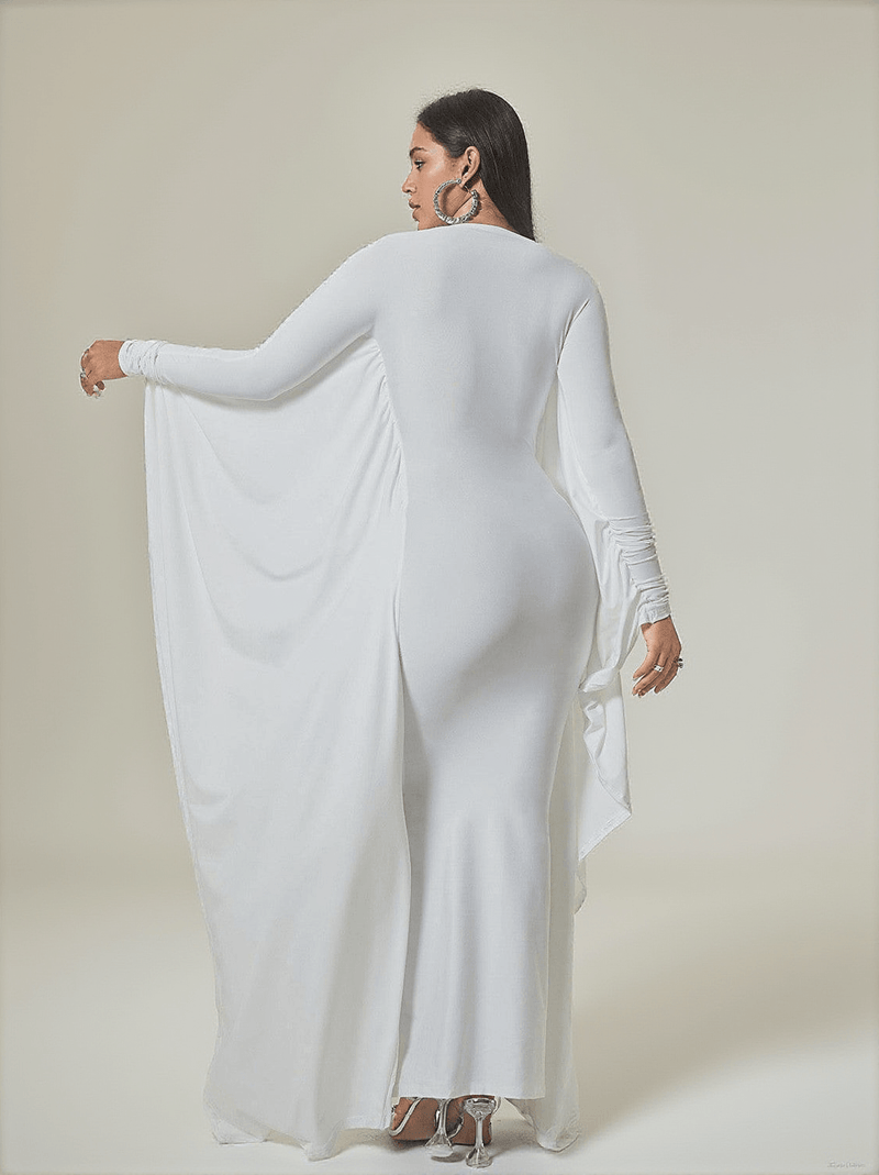 Eirene Dolman Sleeve Maxi Dress