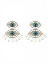 Eye Pearls Earrings