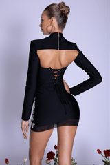 Kairi Crystal Mini Dress 2 Piece Set