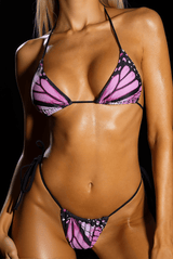 Hadley Butterfly Beach Halter Bikini Set