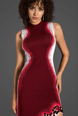 Valora Gradient Wave Sequin Dress