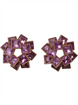 Parris Multi Layer Rhinestone Earrings