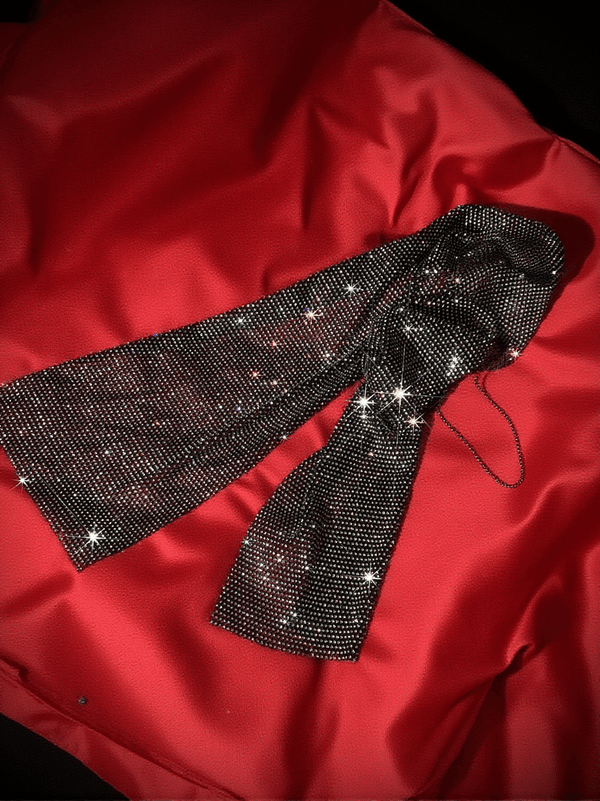 Delfina Two Way Chainmail Scarf