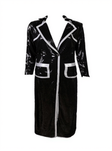 Tahira Sequin Blazer Maxi Dress