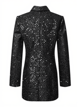 Zinnia Sequin Blazer Dress