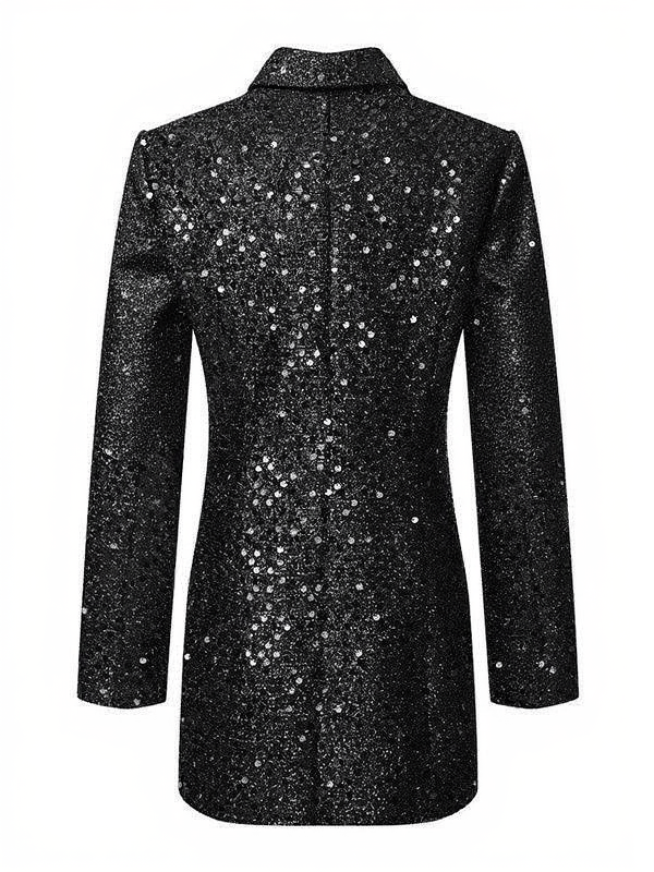 Zinnia Sequin Blazer Dress