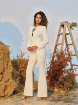 Lilwen Crystal Cutout Jumpsuit