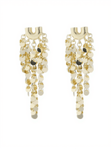 Lalage Fringe Sequin Earrings