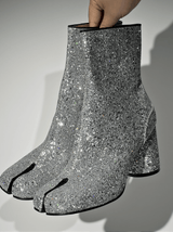 Wallon Tabi Toe Sequin Boots