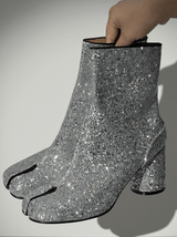 Wallon Tabi Toe Sequin Boots