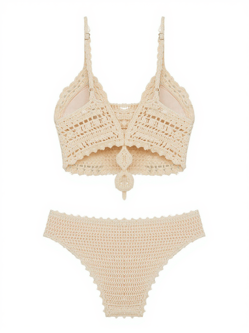 Etta Knitted Bikini Two Piece Set