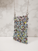 Erica Multi Crystal Cutout Bag