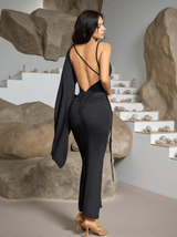 Lasma Backless Kimono Sleeve Maxi Dress