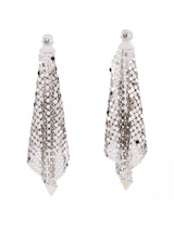 Lusen Triangle Tassel Earrings