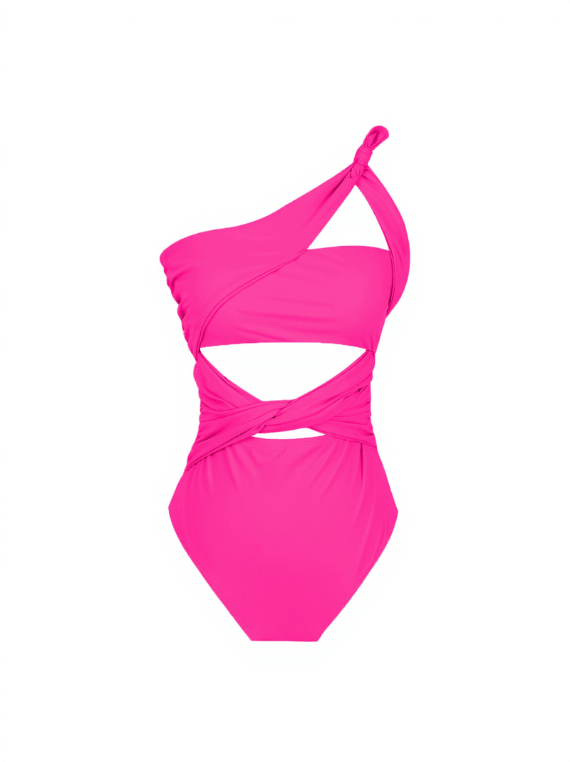 Austin Cutout Twisted One Piece Swimsuit