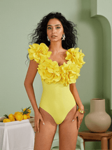 Cornelius Flower Swimwear Two Piece Set