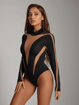 Clayton Long Sleeve Spiral Bodysuit