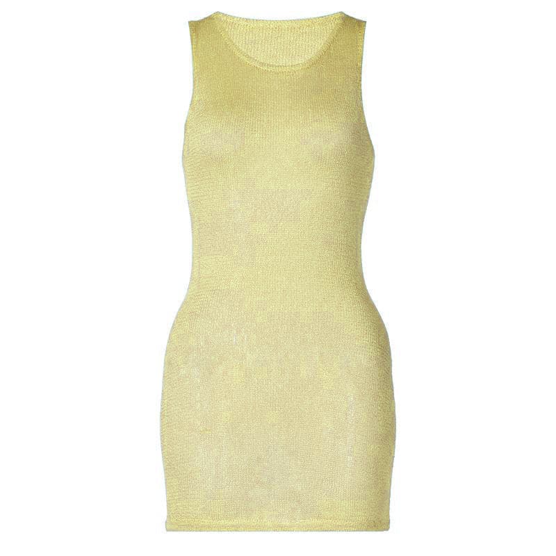 Aqua Shimmer Knit Mini Dress – Your Fall Layering & Party Essential