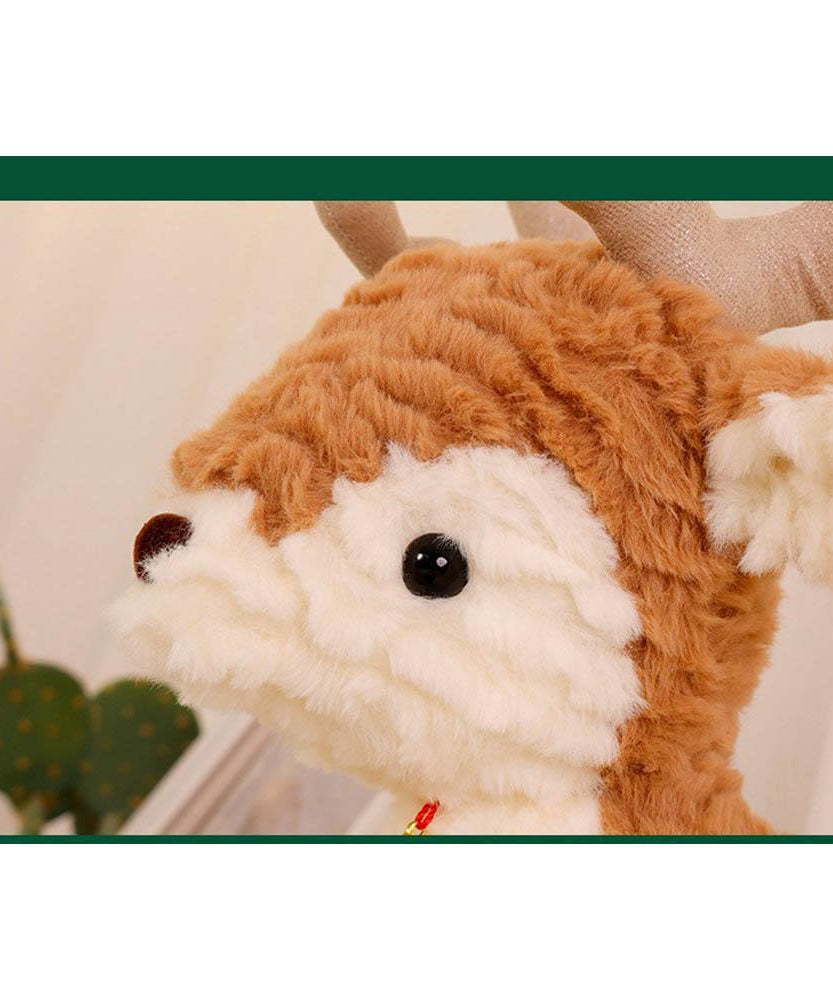 Charming Plush Reindeer - Cozy Christmas Decor & Delightful Holiday Gift
