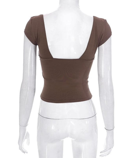 The Flattering V-Neck Cap Sleeve Top - Your Chic Fall Style Essential