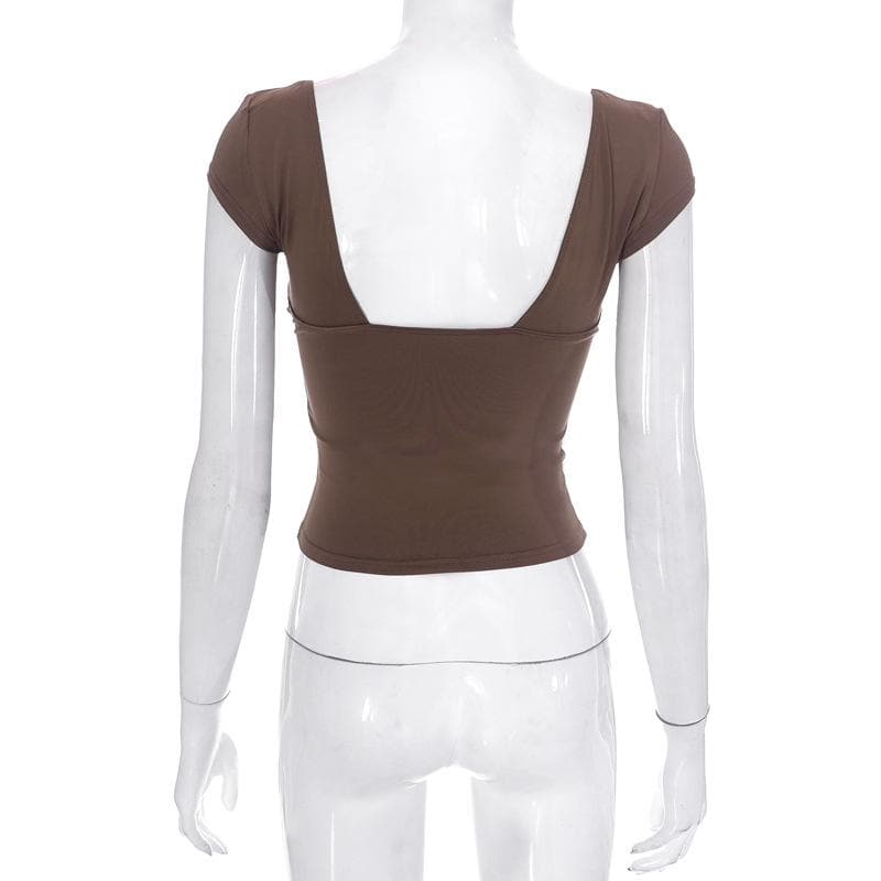 The Flattering V-Neck Cap Sleeve Top - Your Chic Fall Style Essential