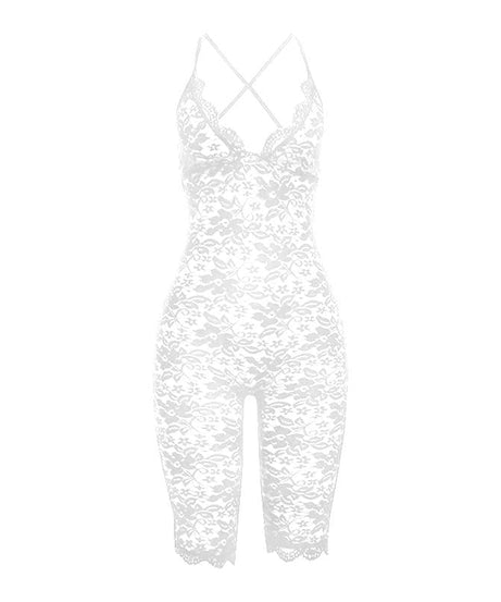 Sultry Black Lace V-Neck Romper Bodysuit – Chic & Flirty for Fall Nights