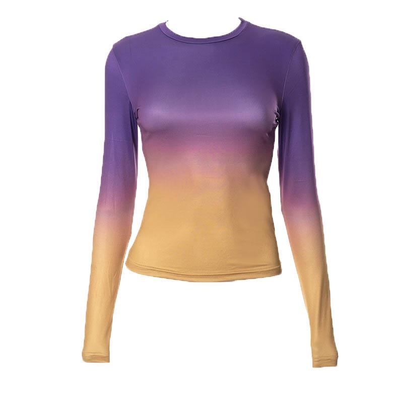 Ocean Sunset Ombre Long Sleeve Top - Your Chic Fall & Winter Wardrobe Staple