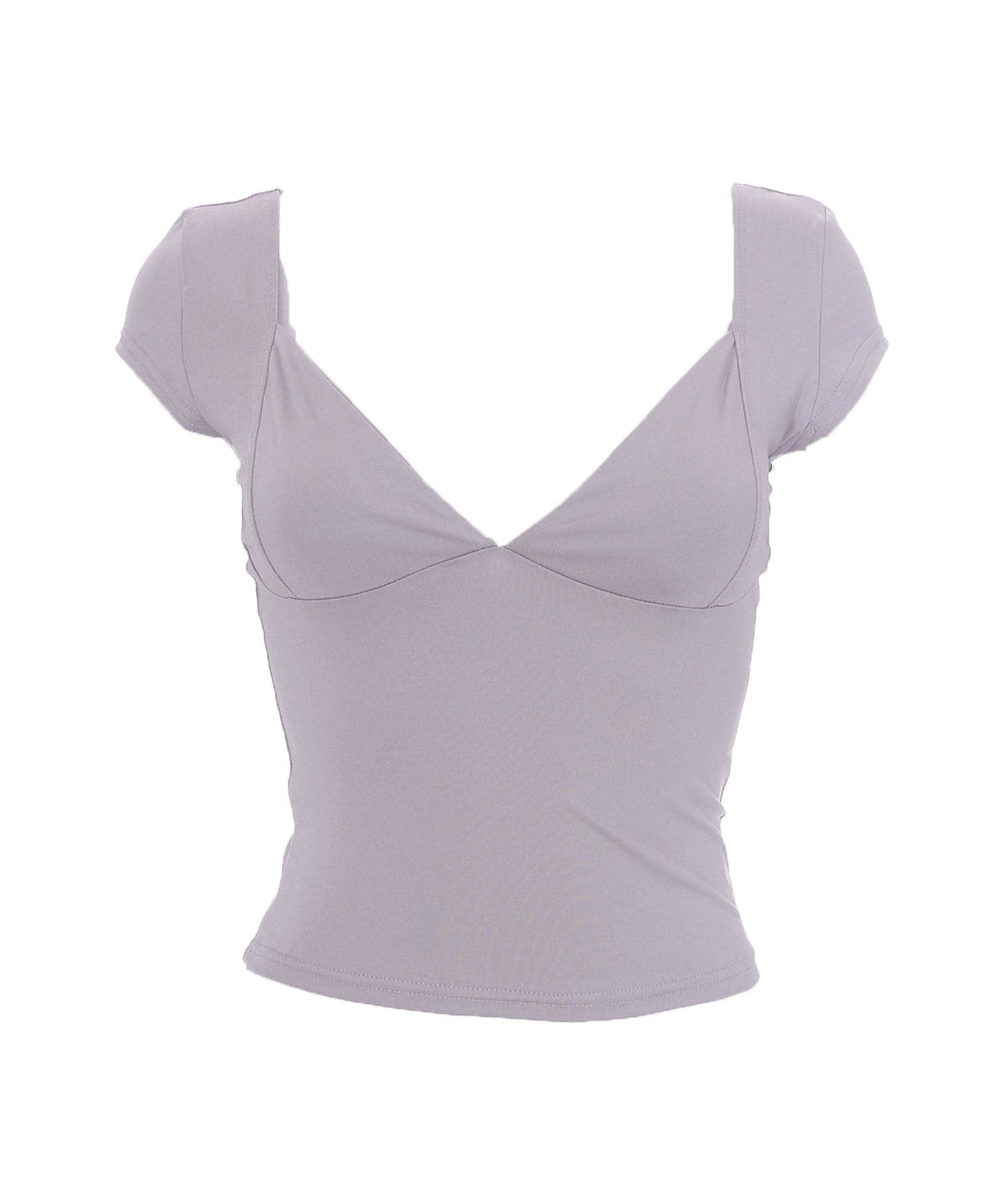 The Flattering V-Neck Cap Sleeve Top - Your Chic Fall Style Essential