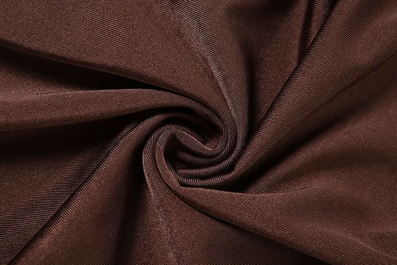 Bronze Siren: Sheer Mesh Ruched Mini Dress with Built-in Gloves - Fall & Holiday Party Ready