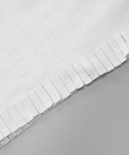 Sleek White Mock Neck Bodycon Mini Dress | Adjustable Drawstring Details for Fall Nights