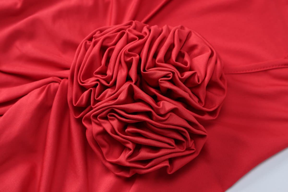 The Scarlet Rose Self-Tie Open Back Maxi Gown - Fall & Holiday Gala Ready