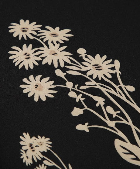 Midnight Bloom & Dot Maxi Skirt – Fall's Must-Have Bohemian Chic for American Women