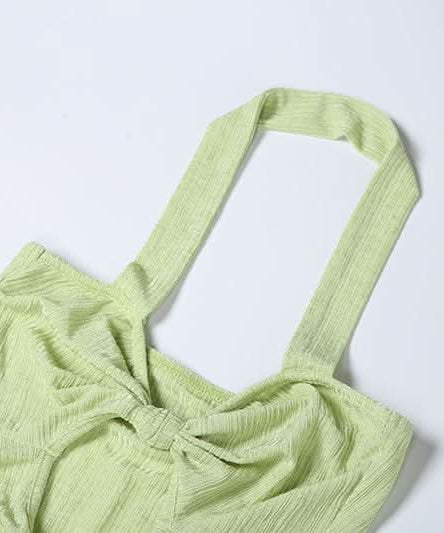 Stunning Halter Cutout Maxi Dress - High Slit & Ruched | Your Chic Winter Getaway Essential