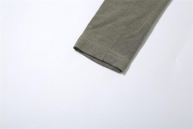 Fall Obsession: Chic One-Shoulder Ruched Mock Neck Top for Effortless Autumn Style