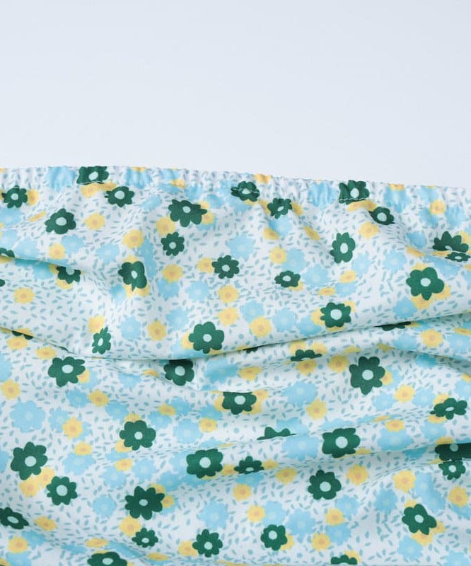 Effortless Ditsy Floral Ruched Tube Mini Dress - Your Chic Strapless Vacation Essential