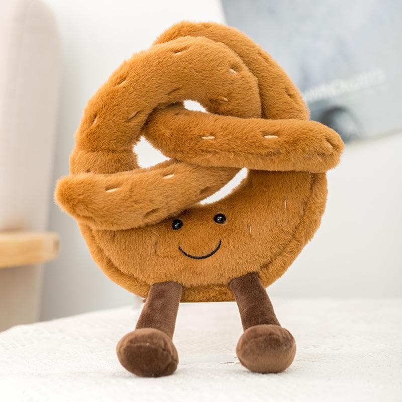Cozy Bakery Bliss Plushies: Huggable Croissant, Toast & Pretzel Pals for Fall Comfort & Holiday Cheer