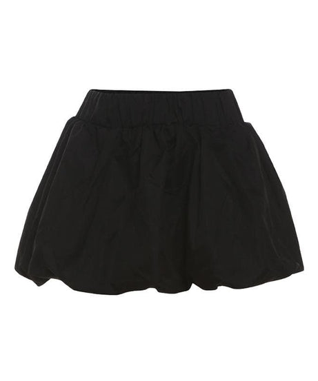 Flirty Pink Bubble Mini Skirt: High-Rise Ruched Style for Fall Fun & Party Nights