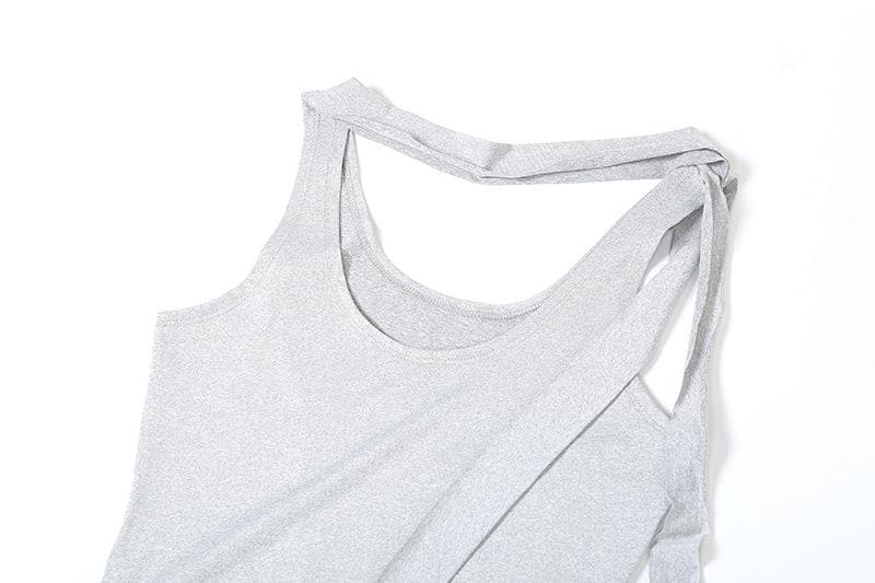 Effortless Chic Asymmetrical Draped Midi Dress - Modern Fall Style