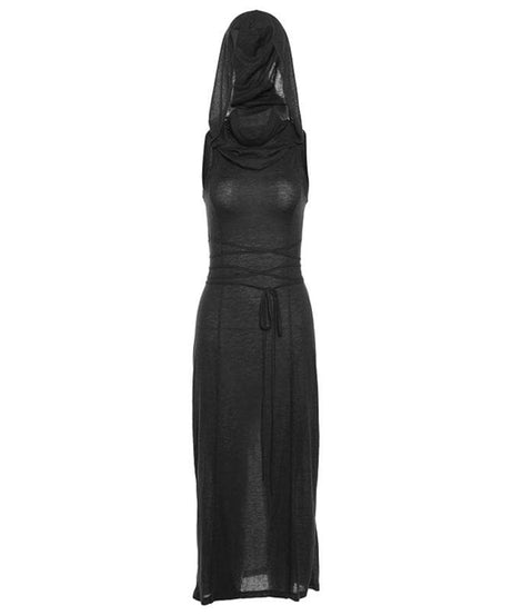 Effortless Fall Chic: Olive Green Cowl Neck Maxi Dress with Sassy Side Slits & Tie Waist